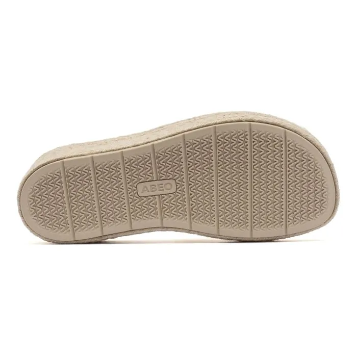 ABEO Solstice Slide Gold Womens Abeo Sandals