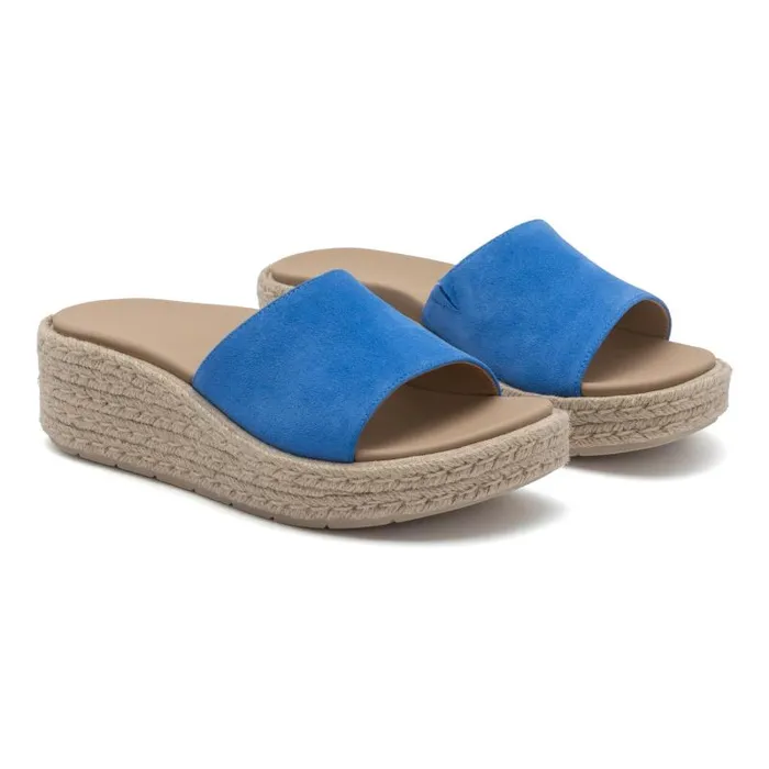 ABEO Solstice Slide Metatarsal Blue Womens Abeo Sandals