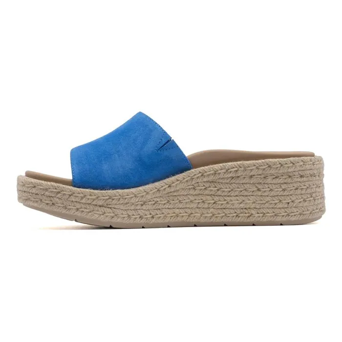 ABEO Solstice Slide Metatarsal Blue Womens Abeo Sandals