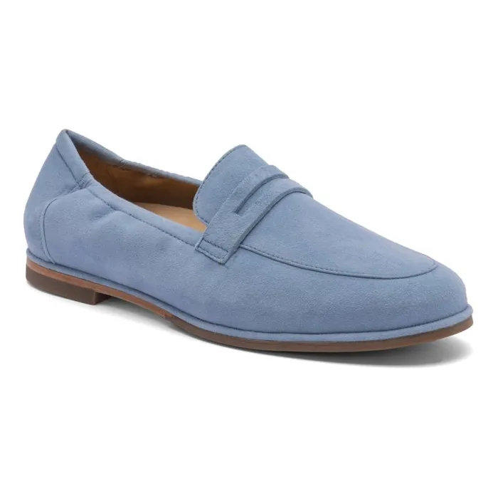 ABEO Strada Loafer Metatarsal Blue Womens Abeo Dress