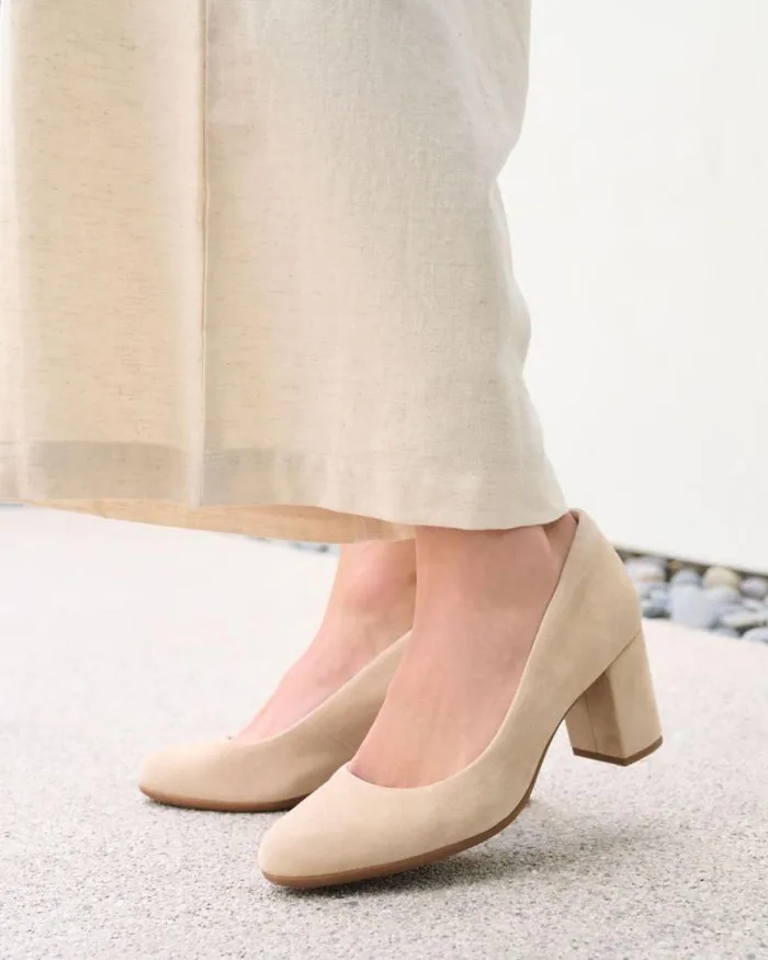 ABEO Tempo Pump Beige Womens Abeo Dress