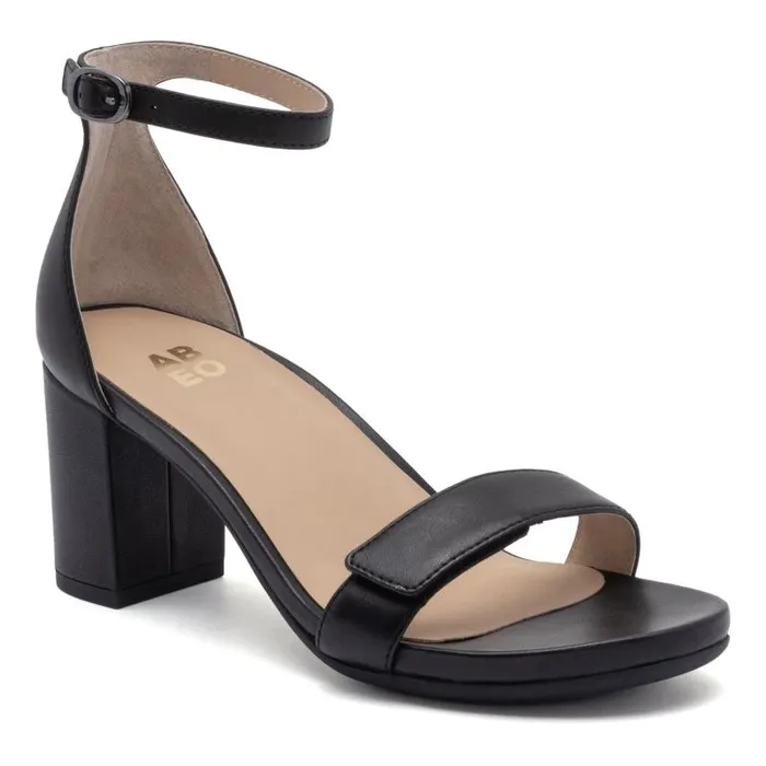 ABEO Tempo Strap Black Womens Abeo Sandals