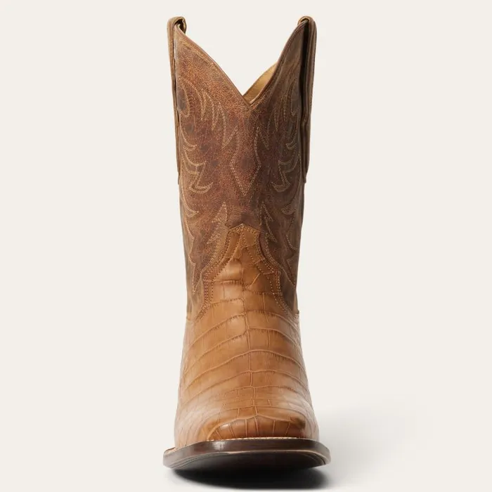 Aces Alligator Boots Brown Men Stetson Western