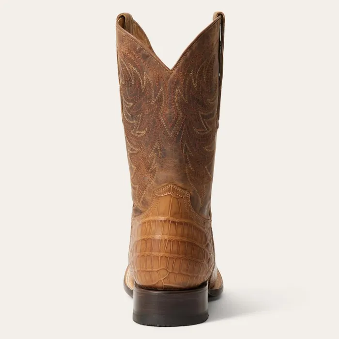 Aces Alligator Boots Brown Men Stetson Western
