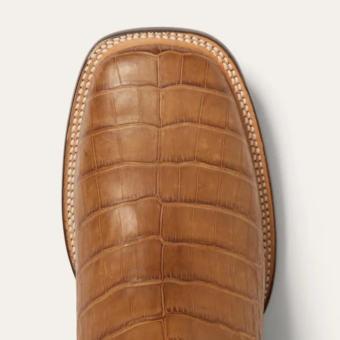 Aces Alligator Boots Brown Men Stetson Western