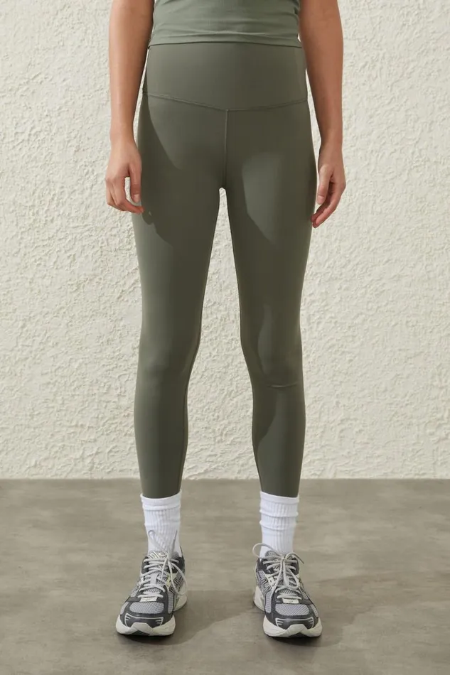 Active High Waist Core Full Length Tight Sweet Green Women Cotton On Pants Active High Waist Core Full Length Tight Sweet Green Women Cotton On Pants