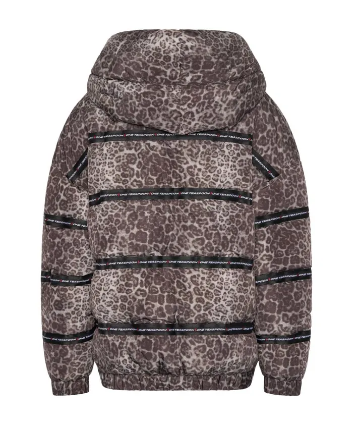 ADDICTED ANIMAL PUFFA JACKET Women One Teaspoon Puffa Jackets ADDICTED ANIMAL PUFFA JACKET Women One Teaspoon Puffa Jackets