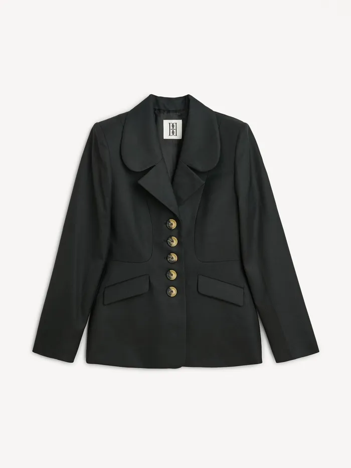 Adrienna SingleBreasted Blazer Black Women By Malene Birger Blazers