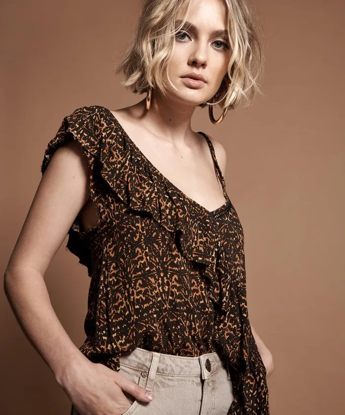 AFRICA ASHELY TOP Women One Teaspoon Tops AFRICA ASHELY TOP Women One Teaspoon Tops