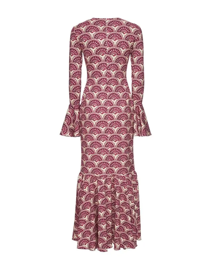 Alba Dress Fans Purple Women La Double J Dresses Alba Dress Fans Purple Women La Double J Dresses