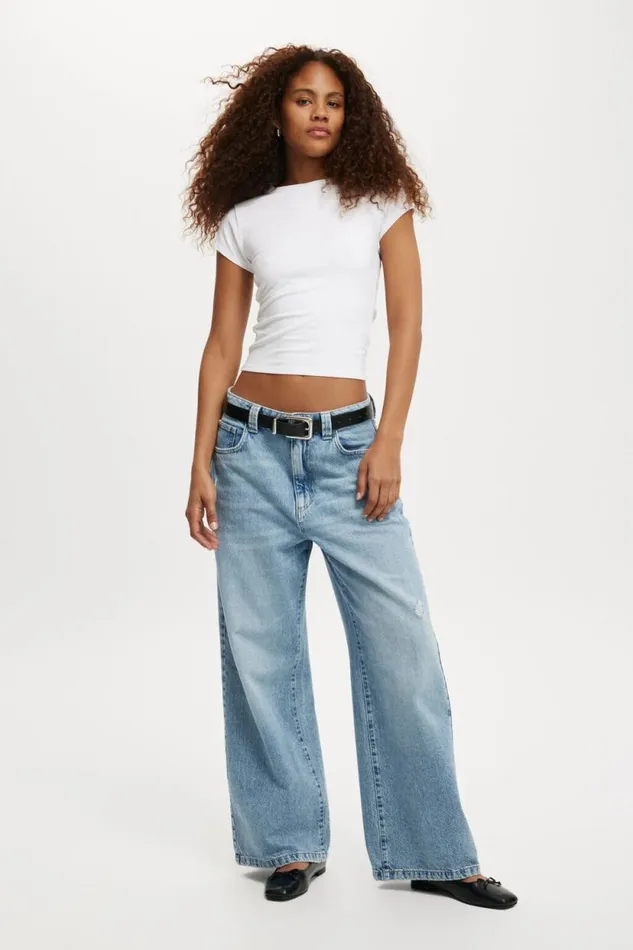 All Day Crew Tee White Women Cotton On Tops All Day Crew Tee White Women Cotton On Tops