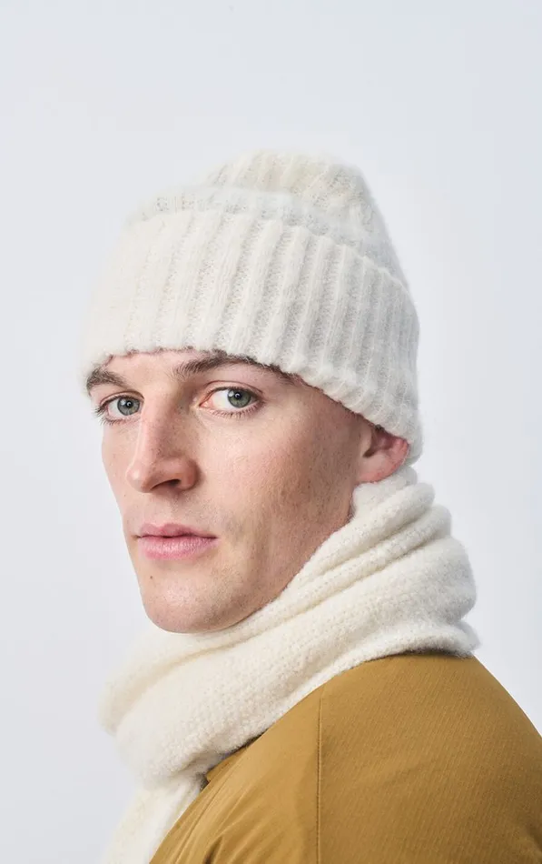 American Vintage Beanies and Caps WomenMen Beanie East Melange Pearl American Vintage Beanies and Caps WomenMen Beanie East Melange Pearl