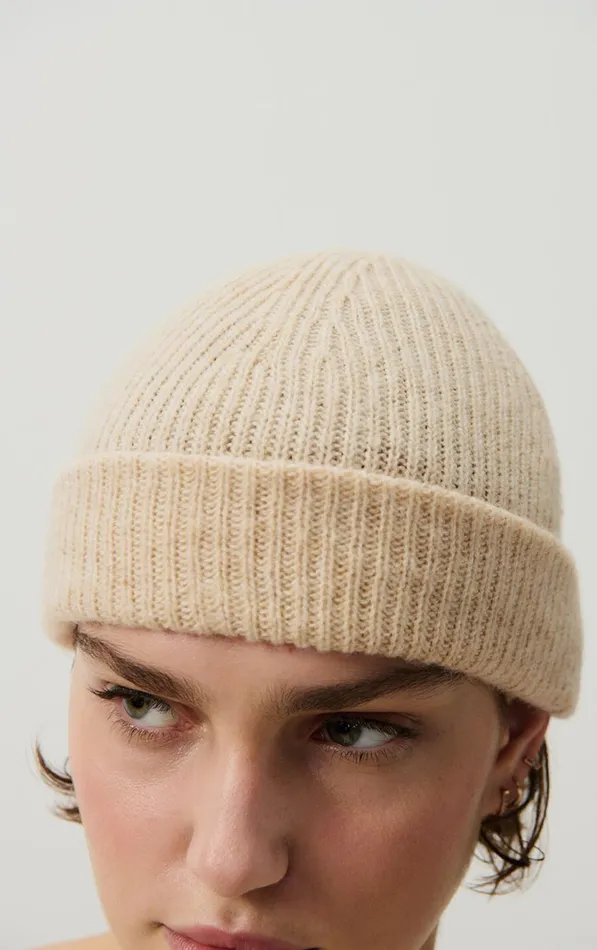 American Vintage Beanies and Caps WomenMen Beanie Falyday Melange Biscuit American Vintage Beanies and Caps WomenMen Beanie Falyday Melange Biscuit