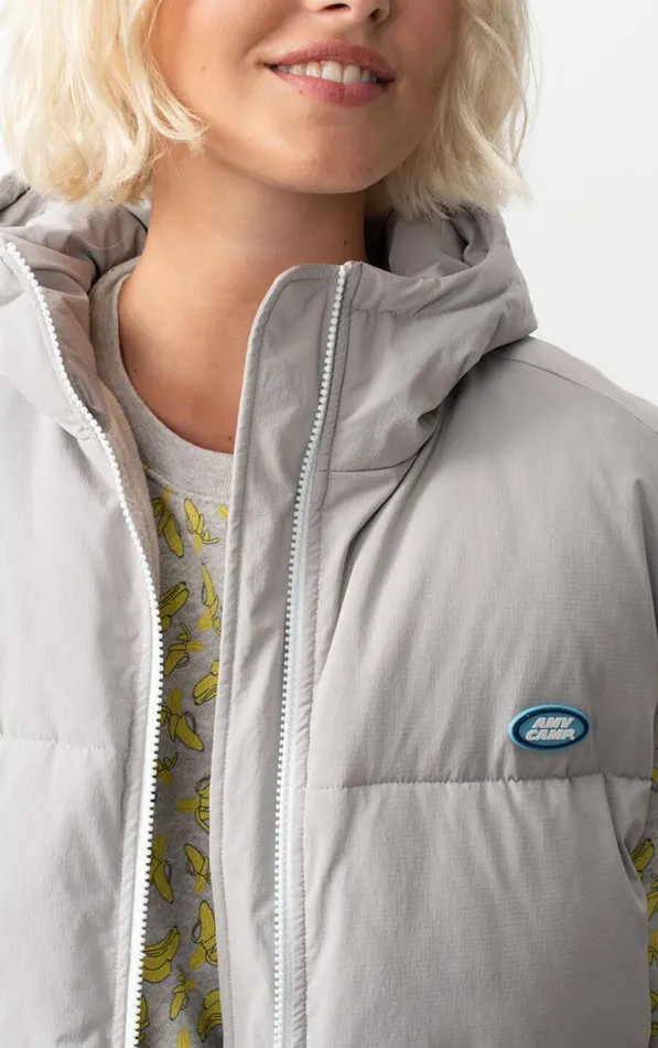 American Vintage Coats and Puffer Coats Women Padded Jacket Zaxoo Cloudy American Vintage Coats and Puffer Coats Women Padded Jacket Zaxoo Cloudy
