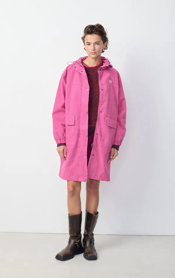 American Vintage Coats and Puffer Coats Women Parka Rygybay Milkshake