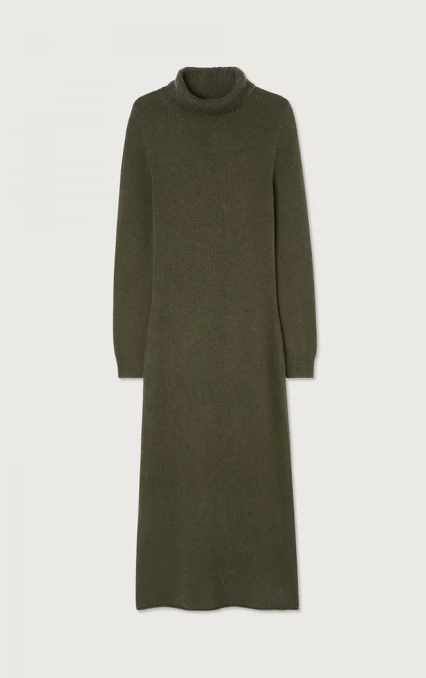 American Vintage Dresses Women Dress Falyday Seaweed Black Melange American Vintage Dresses Women Dress Falyday Seaweed Black Melange