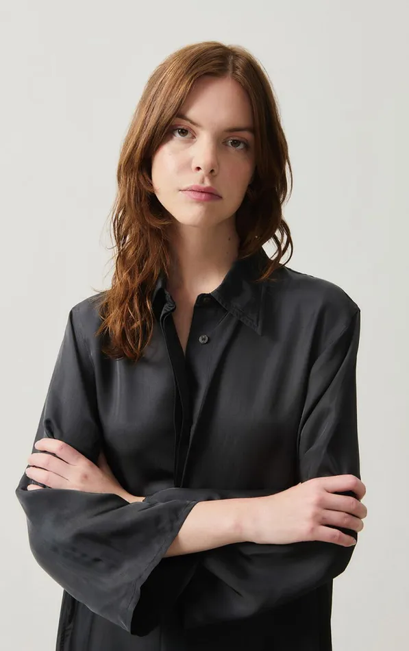 American Vintage Dresses Women Dress Luabird Carbon American Vintage Dresses Women Dress Luabird Carbon