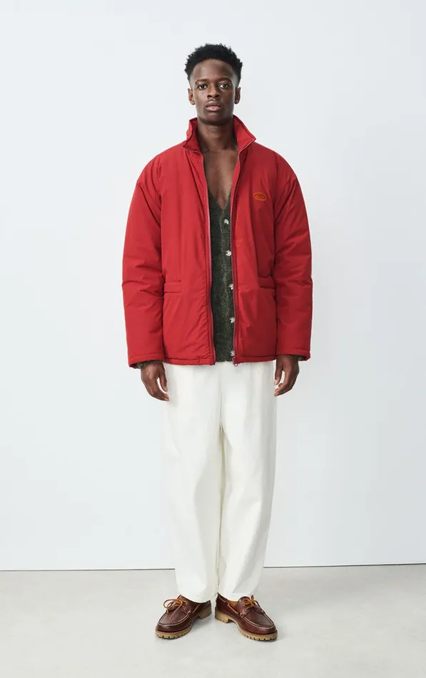American Vintage Jackets and Blazers Men Jacket Zaxoo Cherry American Vintage Jackets and Blazers Men Jacket Zaxoo Cherry