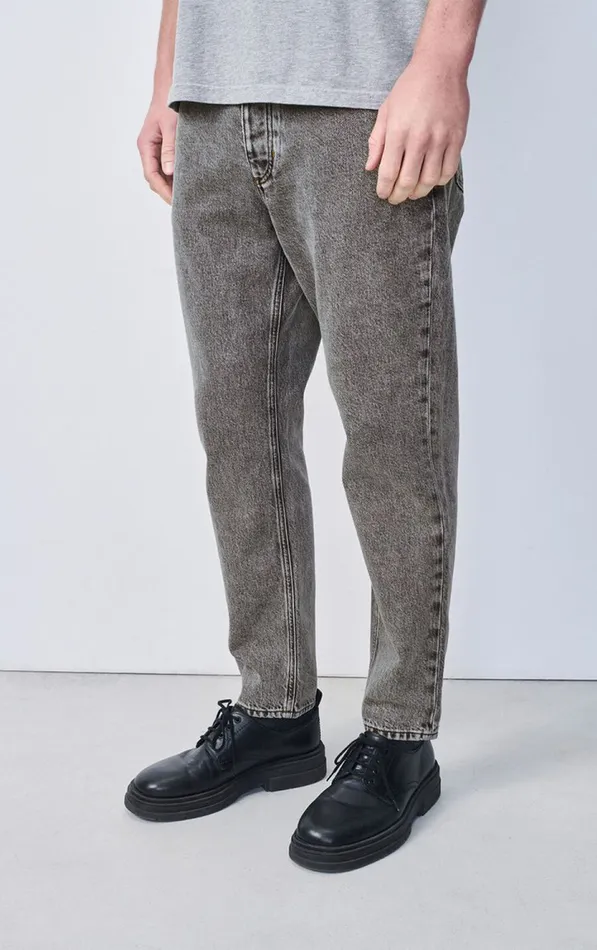 American Vintage Jeans Men Carrot Jeans Yopday Salt And Pepper