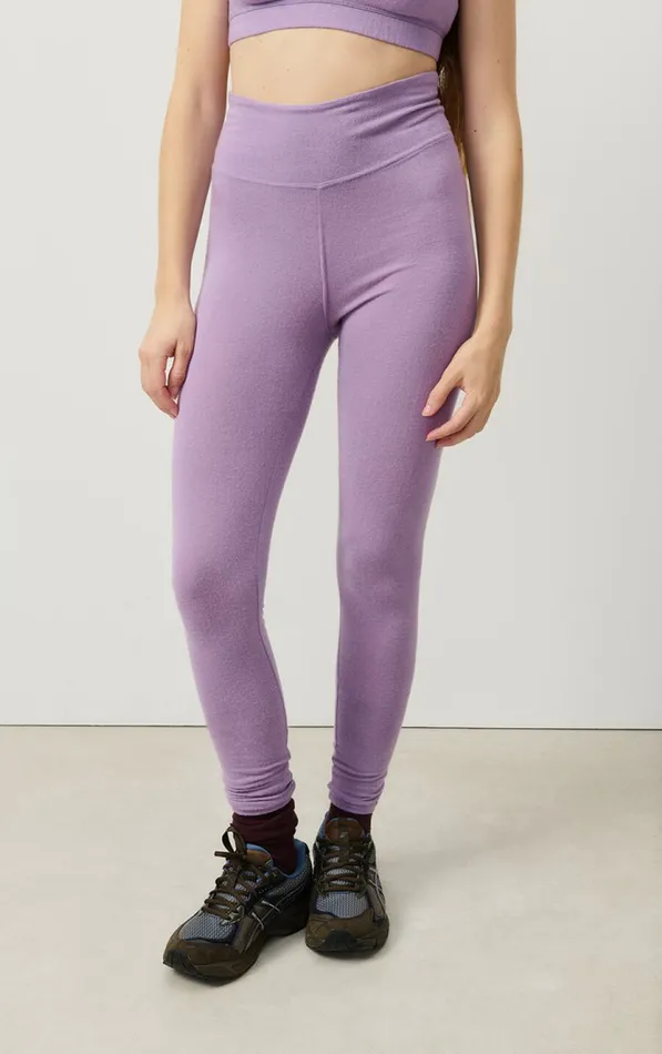 American Vintage Joggers and Leggings Women Leggings Ypawood Amethyst Melange