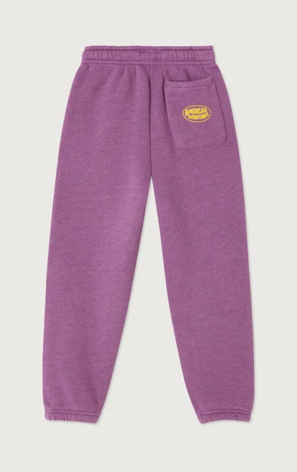 American Vintage Joggers Kids Joggers Doven Overdyed Fig American Vintage Joggers Kids Joggers Doven Overdyed Fig