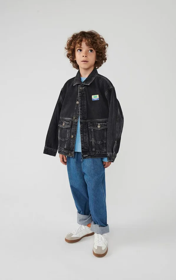 American Vintage Joggers Kids Joggers Globay Medium Blue American Vintage Joggers Kids Joggers Globay Medium Blue