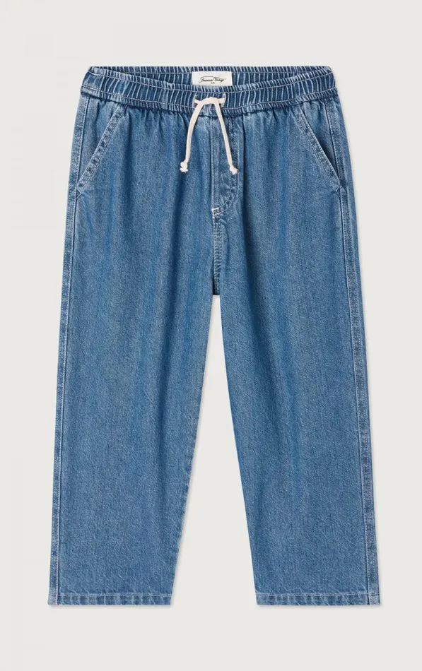 American Vintage Joggers Kids Joggers Globay Medium Blue American Vintage Joggers Kids Joggers Globay Medium Blue