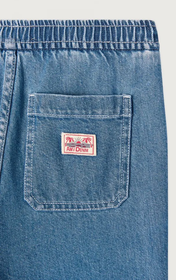 American Vintage Joggers Kids Joggers Globay Medium Blue American Vintage Joggers Kids Joggers Globay Medium Blue