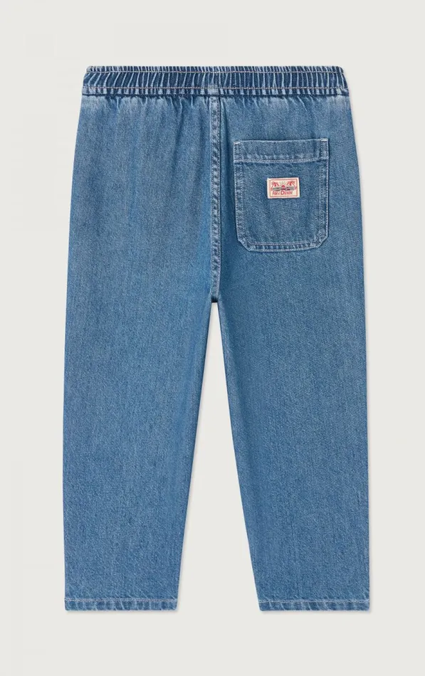 American Vintage Joggers Kids Joggers Globay Medium Blue American Vintage Joggers Kids Joggers Globay Medium Blue
