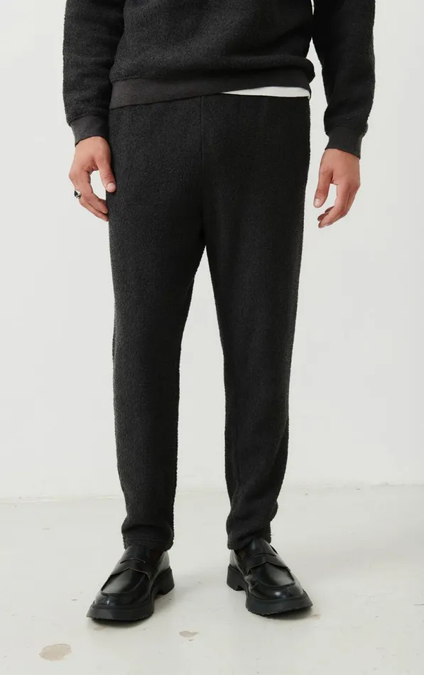 American Vintage Joggers Men Joggers Bobypark Melange Charcoal