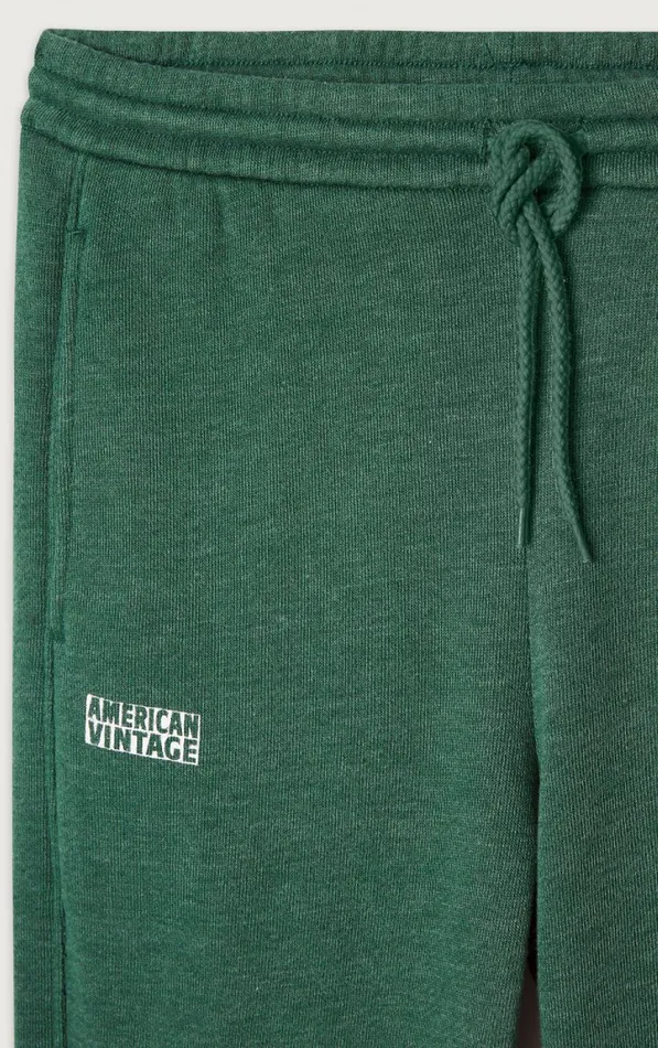 American Vintage Joggers Men Joggers Doven Overdyed Forest American Vintage Joggers Men Joggers Doven Overdyed Forest