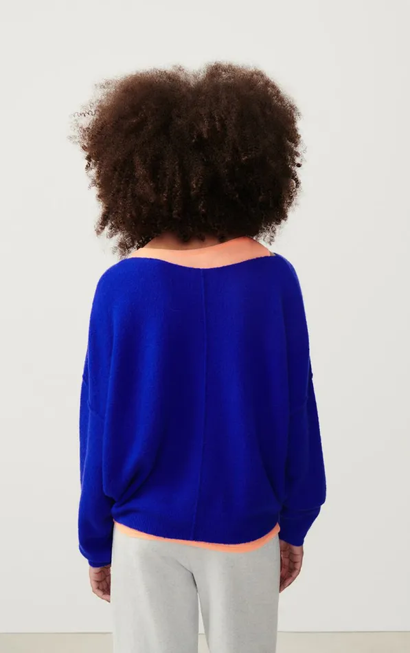 American Vintage Jumpers and Cardigans Women Jumper Damsville Indigo American Vintage Jumpers and Cardigans Women Jumper Damsville Indigo