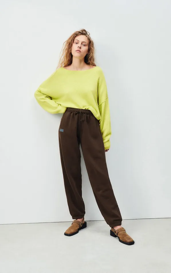 American Vintage Jumpers and Cardigans Women Jumper Damsville Pistachio Multimelange American Vintage Jumpers and Cardigans Women Jumper Damsville Pistachio Multimelange