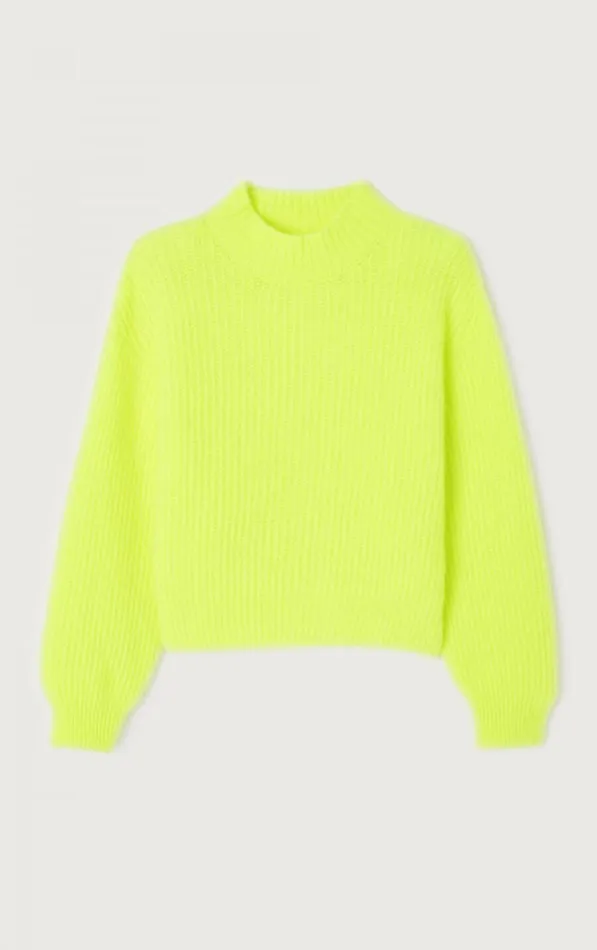 American Vintage Jumpers and Cardigans Women Jumper East Neon Yellow