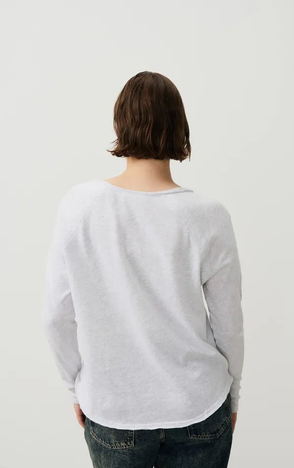 American Vintage Long Sleeve TShirts Women TShirt Sonoma Arctic Melange American Vintage Long Sleeve TShirts Women TShirt Sonoma Arctic Melange