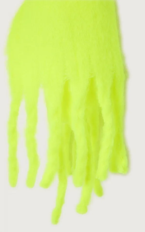 American Vintage Scarves And Shawls WomenMen Scarf Zinaco Neon Yellow American Vintage Scarves And Shawls WomenMen Scarf Zinaco Neon Yellow