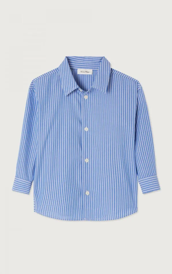 American Vintage Shirts Kids Shirt Zatybay Aqua Stripes American Vintage Shirts Kids Shirt Zatybay Aqua Stripes