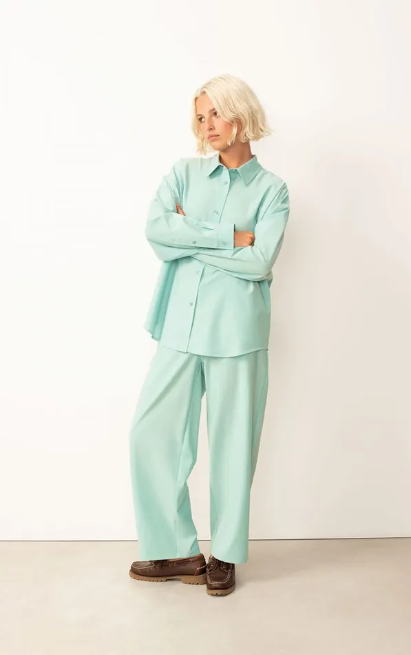 American Vintage Shirts Women Shirt Doacity Celadon American Vintage Shirts Women Shirt Doacity Celadon