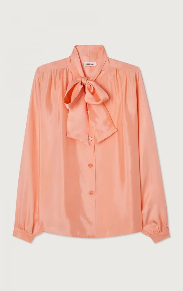 American Vintage Shirts Women Shirt Luabird Pink Flamingo American Vintage Shirts Women Shirt Luabird Pink Flamingo
