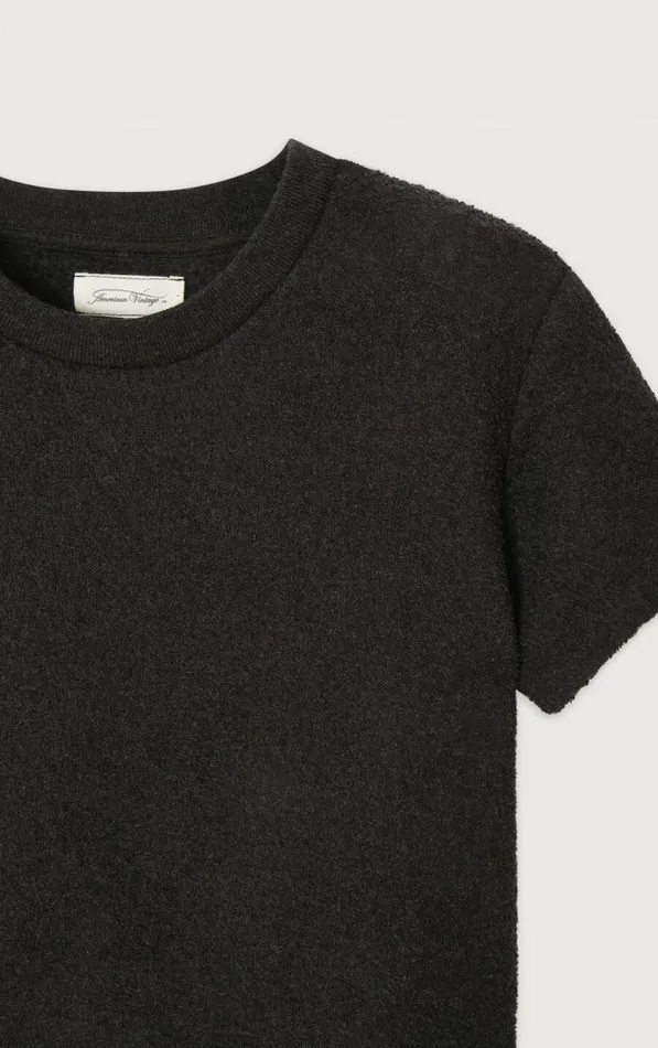 American Vintage Short Sleeve TShirts Kids TShirt Bobypark Melange Charcoal American Vintage Short Sleeve TShirts Kids TShirt Bobypark Melange Charcoal