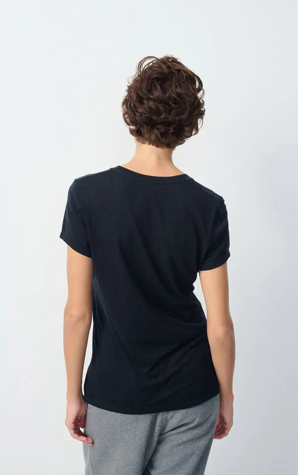 American Vintage Short Sleeve TShirts Women TShirt Jacksonville Black American Vintage Short Sleeve TShirts Women TShirt Jacksonville Black