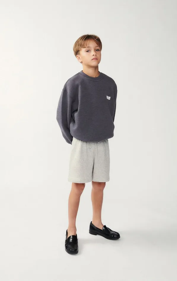 American Vintage Sweatshirts Kids Sweatshirt Doven Overdyed Carbon American Vintage Sweatshirts Kids Sweatshirt Doven Overdyed Carbon