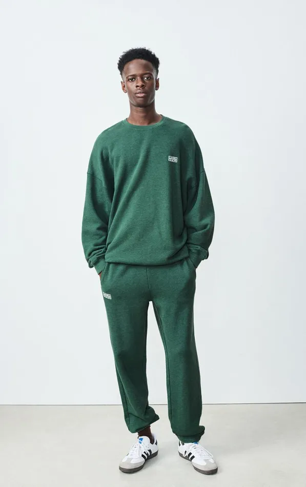 American Vintage Sweatshirts Men Sweatshirt Doven Overdyed Forest American Vintage Sweatshirts Men Sweatshirt Doven Overdyed Forest