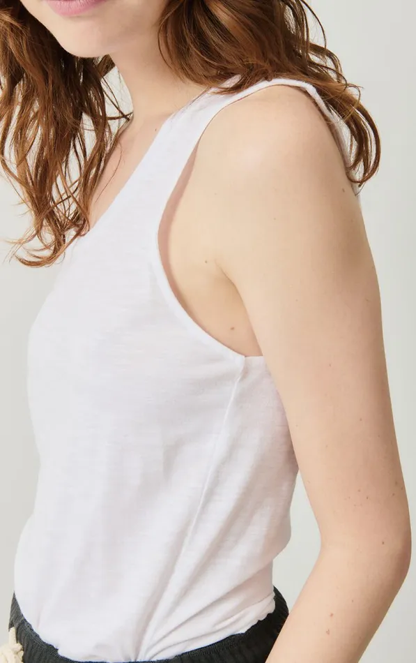 American Vintage Tops and Tanktops Women Tank Top Jacksonville White American Vintage Tops and Tanktops Women Tank Top Jacksonville White