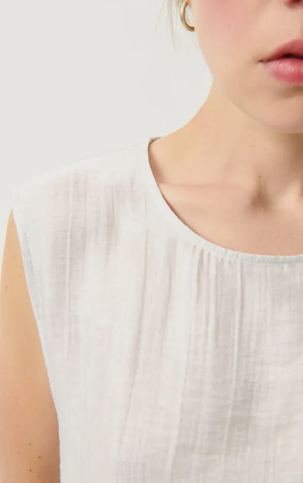 American Vintage Tops and Tanktops Women Top Detown Snow American Vintage Tops and Tanktops Women Top Detown Snow