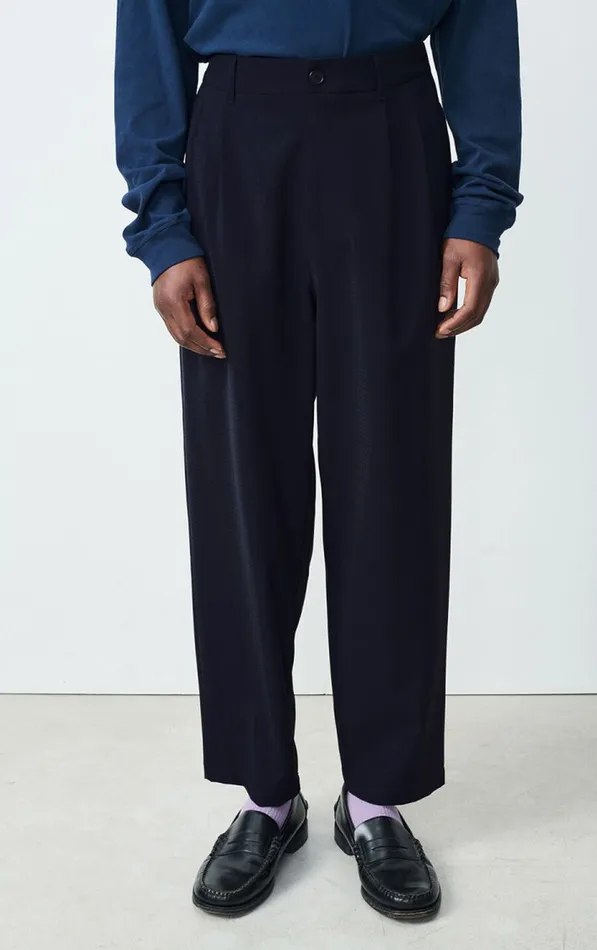 American Vintage Trousers Men Trousers Doacity Navy