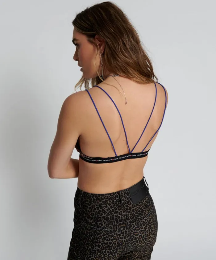 ANIMAL MESH LOLA BRALETTE Women One Teaspoon Intimates ANIMAL MESH LOLA BRALETTE Women One Teaspoon Intimates