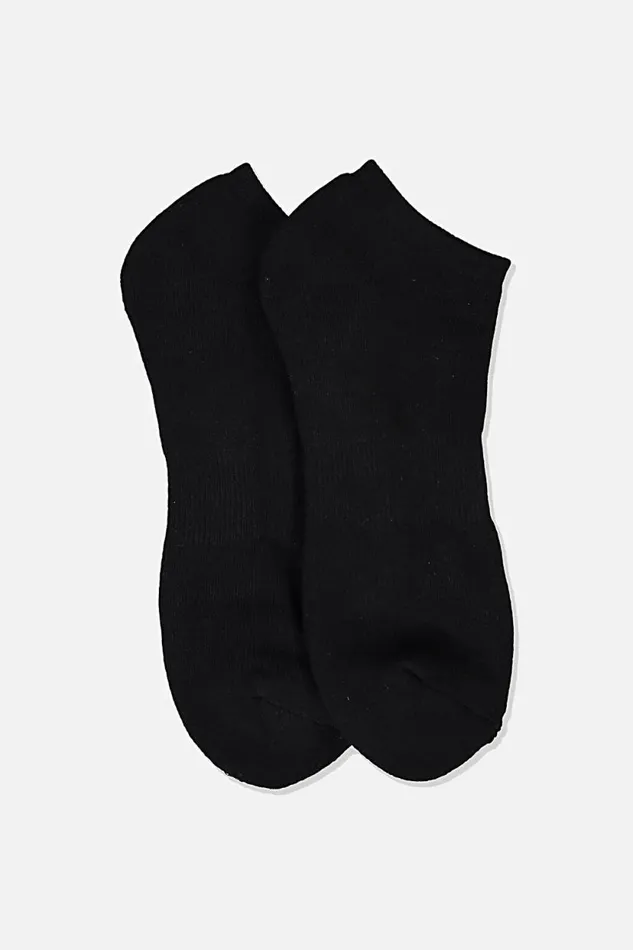 Ankle Socks 2 Pack Black Men Cotton On Socks and Underwear Ankle Socks 2 Pack Black Men Cotton On Socks and Underwear