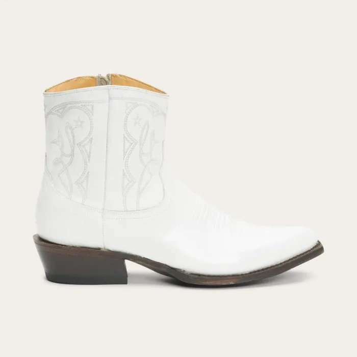 Annika Boots White Women Stetson Shorties