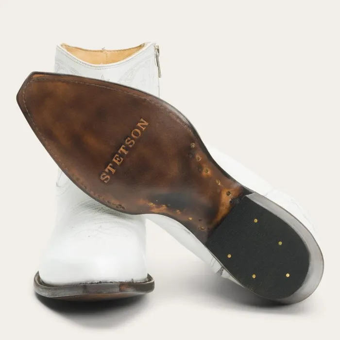 Annika Boots White Women Stetson Shorties